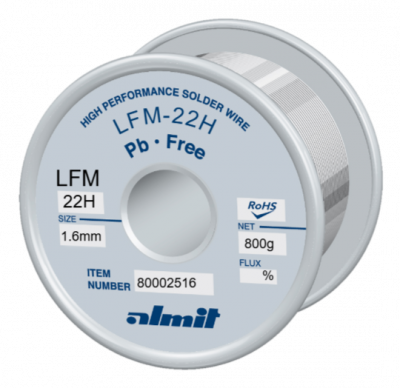 LFM-22H  Solid wire  1,6mm  0,8kg Reel