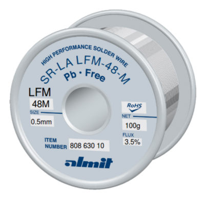 SR-LA SUPER LFM-48-M 3,5% Flux 3,5% 0,5mm  0,1kg Spule/ Reel