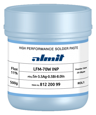 LFM-70W INP  Flux 11%  (20-38µ)  0,5kg Dose/ Jar