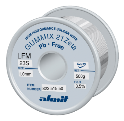GUMMIX 21Zeta LFM-23-S 3,5%  Flux 3,5%  1,0mm 