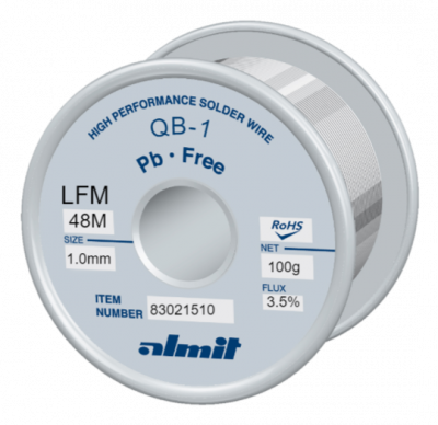 QB-1 LFM-48M Flux 3,5% 1,0mm  0,1kg Reel